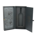 Magnetic Book Shaped Wine Packaging Box